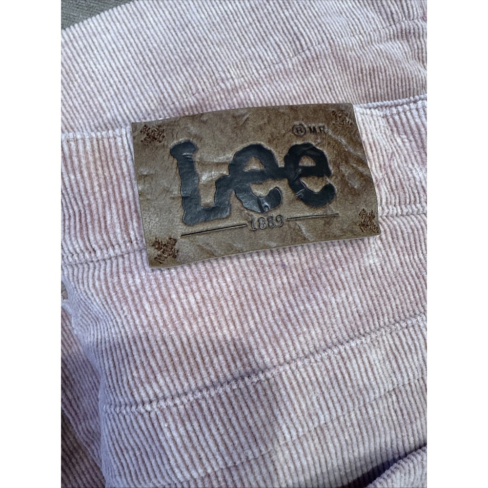 Vintage Lee Women's Pink Corduroy Pants Size 9S - Picture 6 of 8